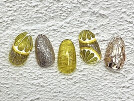 【定額】レモンネイル フルーツ