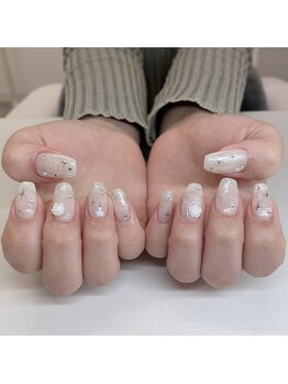 スピラ 上通店(Spira)/キラキラバラネイル