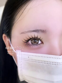 ミニョンアイラッシュ(minynon eyelash)/上下flat lush☆