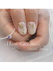 クリスマスネイル