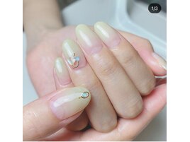 シンプルネイル￥9450(税込)