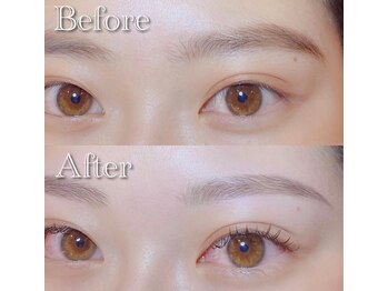 ジェニー バイ JVC(genie by JVC)/アイブロウ＆まつげパーマSET♪