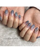 ネイルカレッジアンドサロン ナチュレ(nailcollege&salon NATURE)/定額ジェル　オーロラストーン