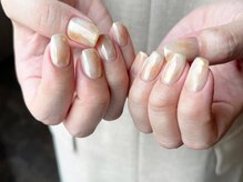 アイネイルズ 梅田店(I nails)/ミラーもやもやニュアンス¥9700
