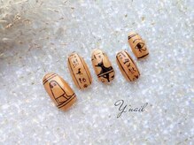 ワイネイル(Y.nail)/メジェド様ネイル