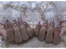 レアネイル 渋谷店(Le’a nail)/ラメワンカラーorパーツ付け放題