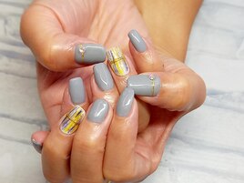 秋のグレーネイル