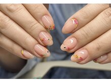 ピュアアンドリッチネイルサロン(Pure&Rich Nail Salon)/押し花ネイル