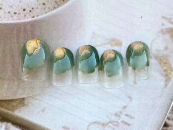 ココロ 新橋(kokoro)/2月ネイルデザイン☆ちょこっと