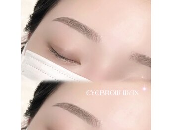 【眉毛×まつ毛パーマ】目元専門店　ANGE市川店　アンジュ【3月上旬OPEN（予定）】/アイブロウwax【市川】