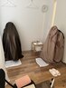 ペアよもぎ蒸し 40~50分 ¥6,600 (ブレンドハーブ価格) 足湯つき