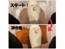 コレクト 高槻の雰囲気(【フットバス】時間とともに水が変化しデトックス感を実感☆)