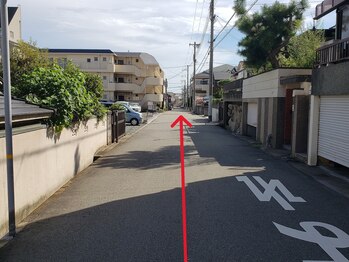 ヨサパーク エスペランサ(YOSA PARK ESPERANZA)/駐車場の道順 6(名谷へ向かう)