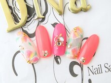 ネイルサロン ディーバ ギンザ(Nail salon Diva GINZA)/ヴィヴィッドフラワー　9500
