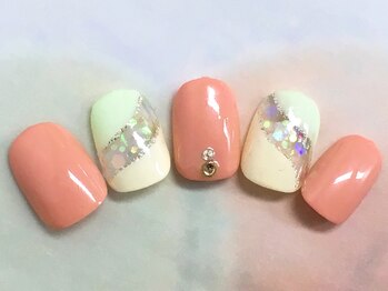 ネイルズガッシュ 蒲田東口店(NAILsGUSH)/トロピカルサマー♪