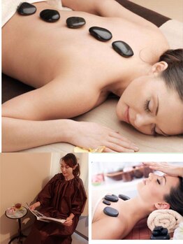 エステサロンメイ 美(MEI)/全身温まるホットストーンオイル