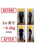 はぴねす整骨院/当院自慢のダイエット卒業生