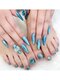ティアラネイル(TIARA NAIL)の写真/シンプルだけどお洒落に可愛く♪≪【シンプル】ワンカラースカルプ¥10000≫