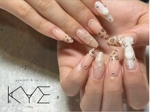 キーバイマグ(KYE by Mag)/レオパード/パーツ/ロングネイル