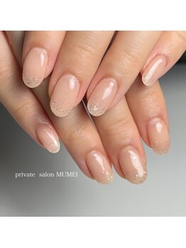 ムメイ(MUMEI)/ワンカラー＋ラメちらし