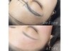アイブロウワックス+おでこ~こめかみワックス(メイク仕上げ)