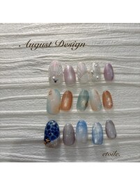 【Premium】8月定額デザイン