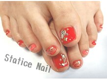 スターチス ネイル(Statice Nail)/フット　ゴージャスコース