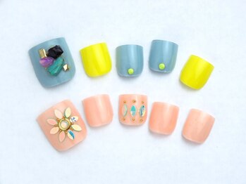 エムズスタイル ネイルバー(M's Style NAIL BAR)/フット定額5990円