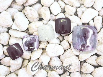 シャルマン(Charmant)/【FOOT】★天然石ネイル