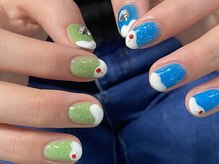 フェアリー(Fairy)/クリームソーダネイル By五十嵐