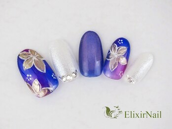 エリクサーネイル 五反田(Elixir Nail)/定額c やり放題／クーポン使用