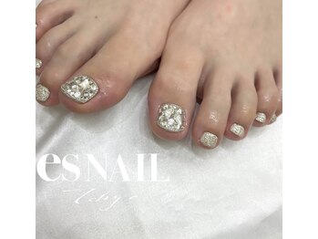 エスネイル 新宿西口店(es NAIL)/ストーン埋めつくし