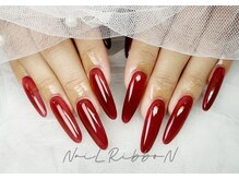 アイラッシュ アンド ネイル リボン 池袋店(RibboN)/[168]チップ長さ出+単色¥6990～