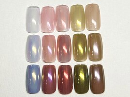 オーロラミラーネイル