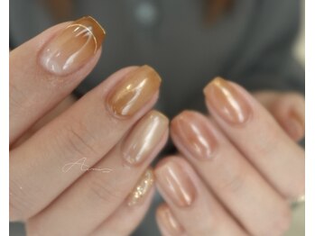 エメ(aime)/pink and brown