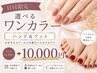 ゲリラ【19.20.21日限定】選べるワンカラー★ハンド＆フット￥10000オフ無料