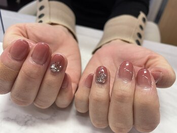 アイリッシュネイル 久屋大通店(Irish Nail)/じゅわグラ×ハーフマオ