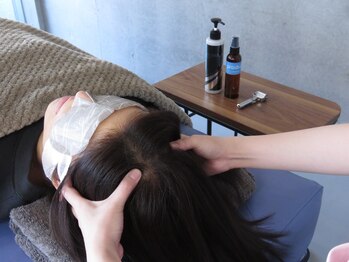 東京鍼灸整骨院/ヘッドマッサージでリラックス♪