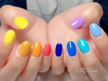 レブロン(LEBRON)/カラフルnail