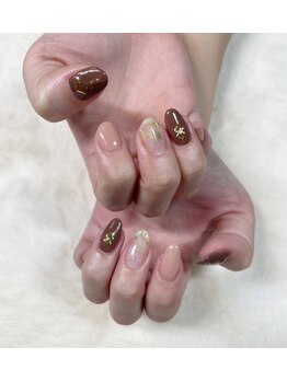 はあとねいる 宇都宮御幸ヶ原店/バレンタインカラーネイル