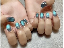 マグネット×ゴールドパーツ