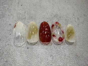 スカイフラワー アイ ネイル(sky flower)/