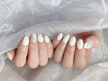 アイゴネイル 錦糸町(Aigoネイル)/シンプルかわいい♪2本アート