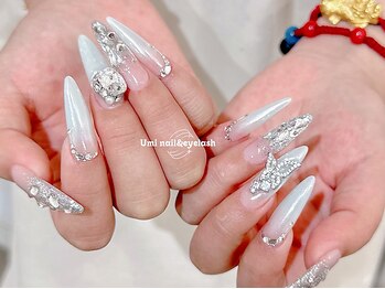 ユミ 池袋(Umi)の写真/【学割U24】ワンカラーorラメグラデーション+埋め尽くし2本￥3880！ベテランネイリストが実力店をNEWOPEN♪