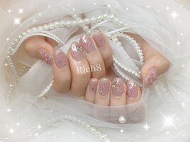 定額★フラッシュチークネイル