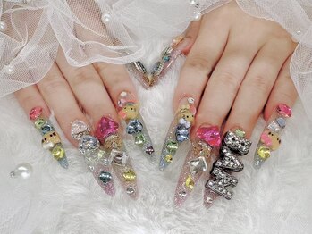 ロカネイル(ROKA NAIL)/パーツつけ放題★深夜営業