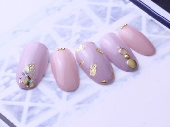 レイ ネイルアンドセレクトショップ(Lei Nail&Selectshop)/シェル×ホロデザイン