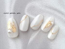 綺麗めミラーnail