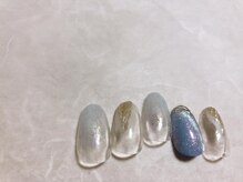 キキネイル たまプラーザ店(kikinail)/5月定額B 涼しげネイル