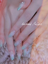 ファイヤーパターンネイル